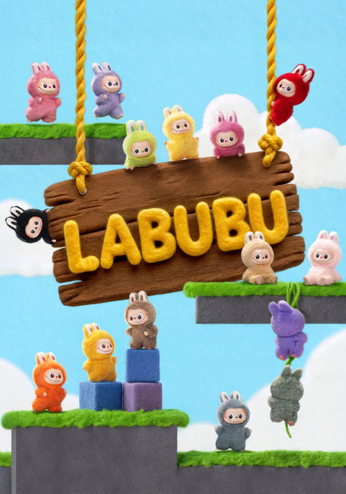 Pop Mart – THE MONSTERS PIN FOR LOVE Serie – Überraschungsbox mit Vinyl Plüschanhänger (A–M)