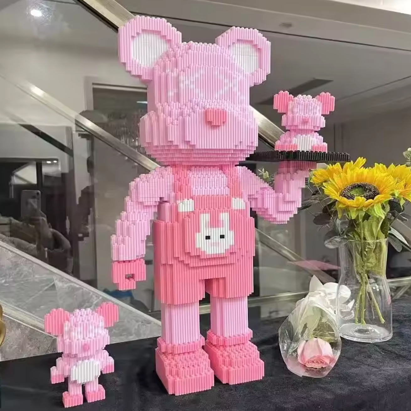 Pop'n Pink Bear Edition - Bausteine