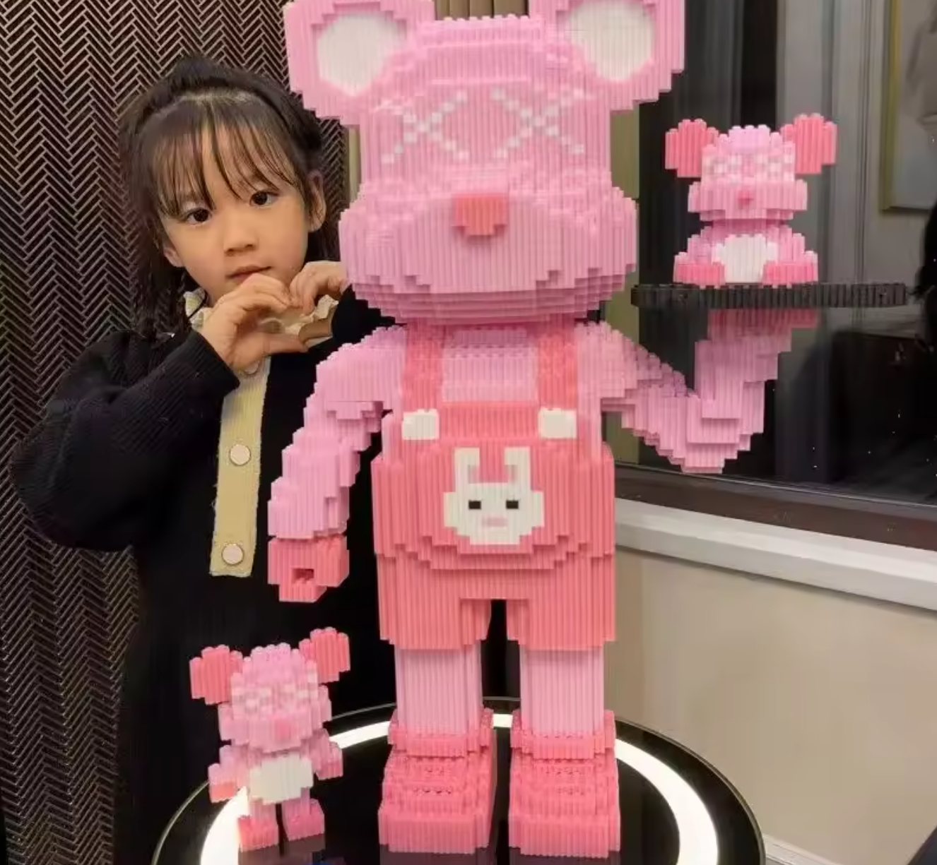 Pop'n Pink Bear Edition - Bausteine