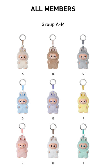 Pop Mart – THE MONSTERS PIN FOR LOVE Serie – Überraschungsbox mit Vinyl Plüschanhänger (A–M)