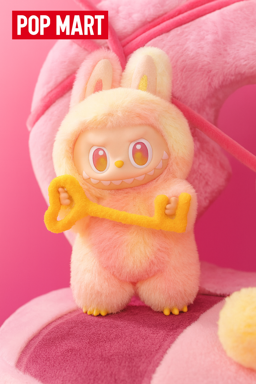 Pop Mart – THE MONSTERS Big into Energy Serie – Überraschungsbox mit Vinyl-Plüschanhänger ⚡️