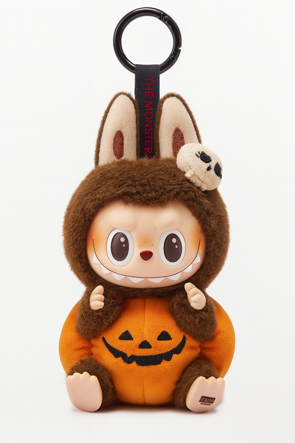 Pop Mart – Happy Halloween Party Serie – Süßer Vinyl-Plüschanhänger Kürbis 🎃