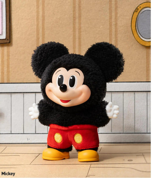 Pop Mart – Mickey Family Cute Together Schlüsselanhänger Figuren – Überraschungsserie 🎁